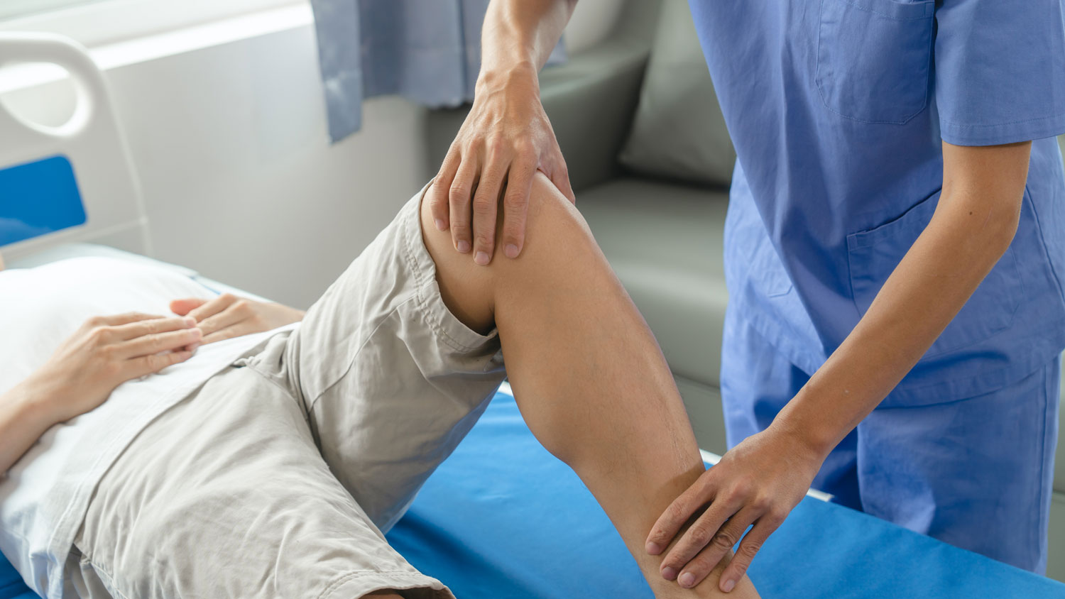 Kniebehandlung-in-Physiotherapie